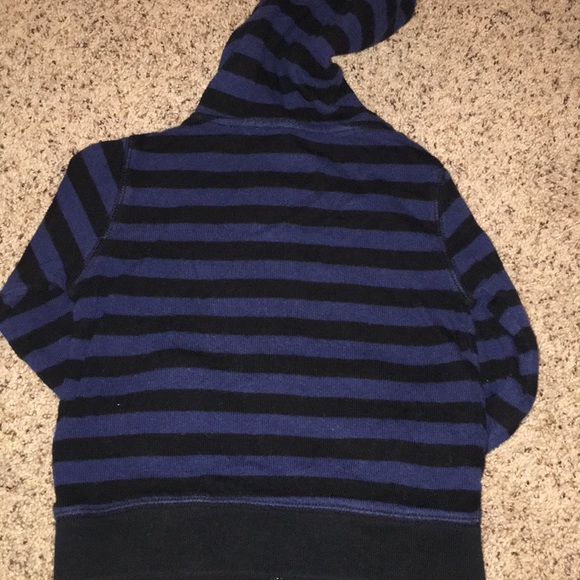 Baby Gap striped hooded sweatshirt! - Picture 2 of 2